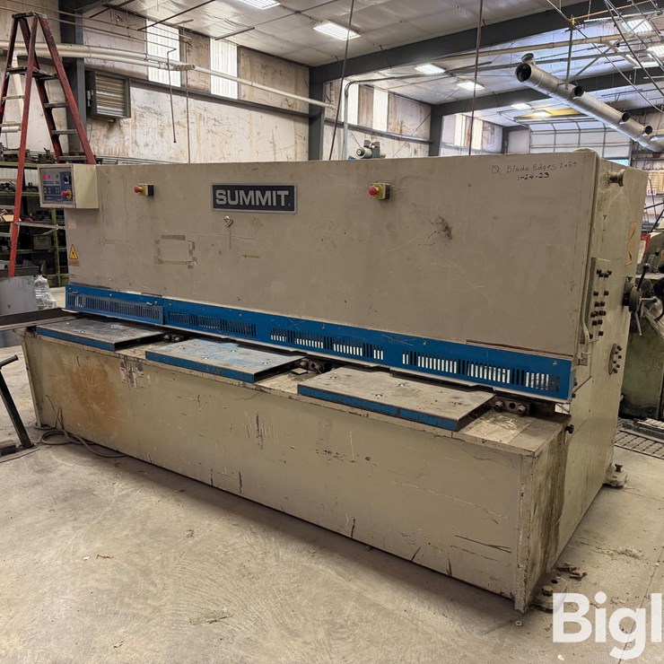 Summit Machine Tool 10x1/4 Metal Shear