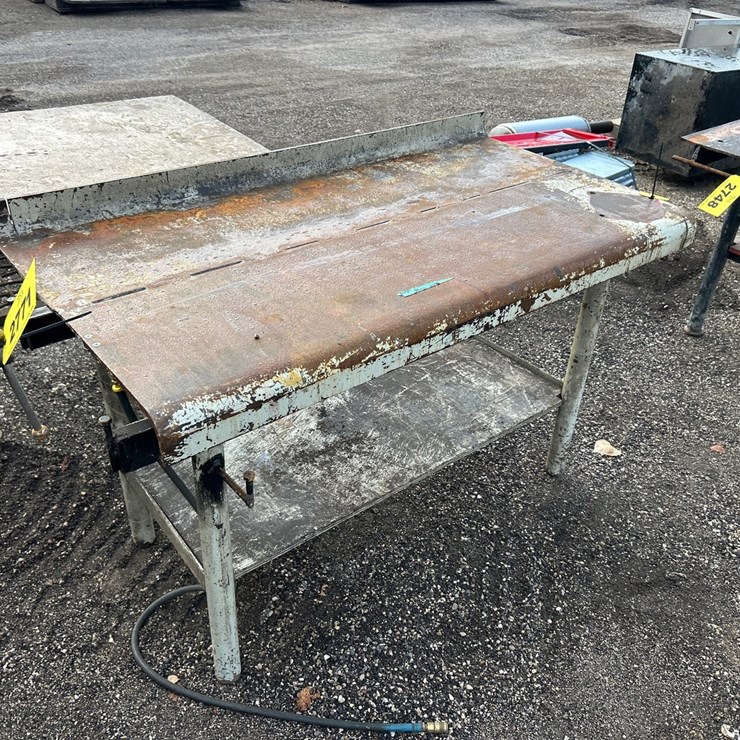 #2749 • Approx. 60"X32" Welding/Work Table