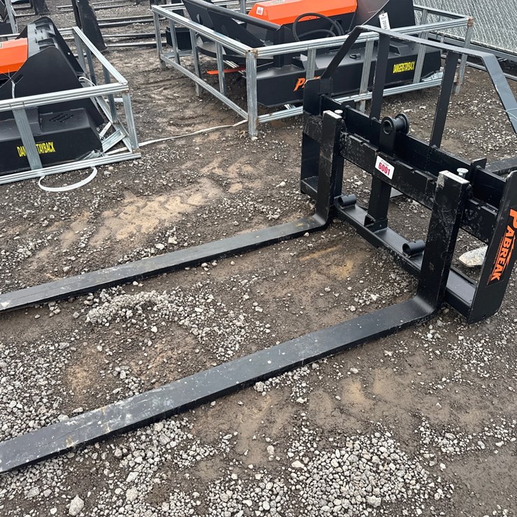 #6001 • PABREAK 60" SKID STEER PALLET FORKS