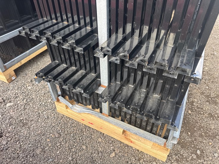 #6080-•-qty(22)-7'-x-10'-wrought-iron-fence-panels-image-5