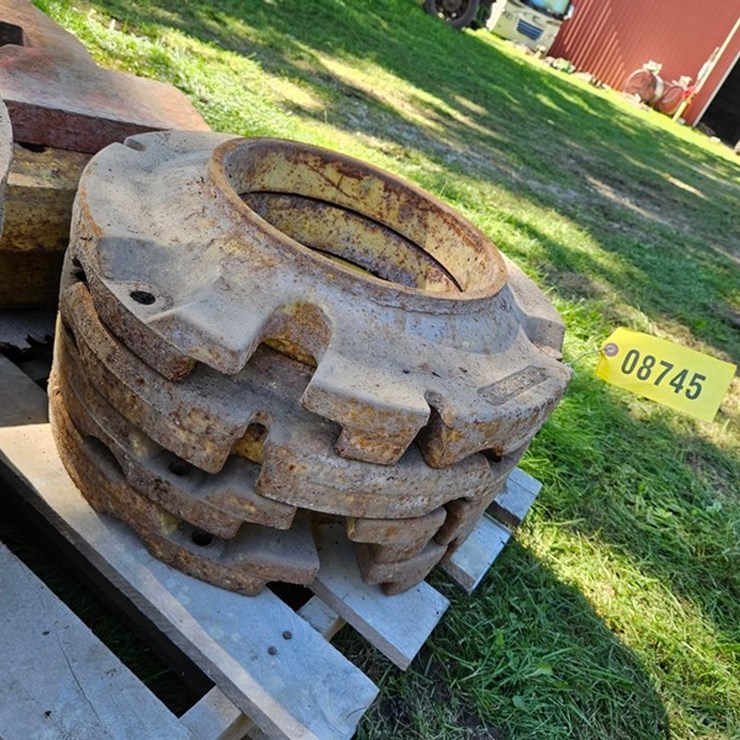 #8745 • John Deere Wheel Weights (4)
