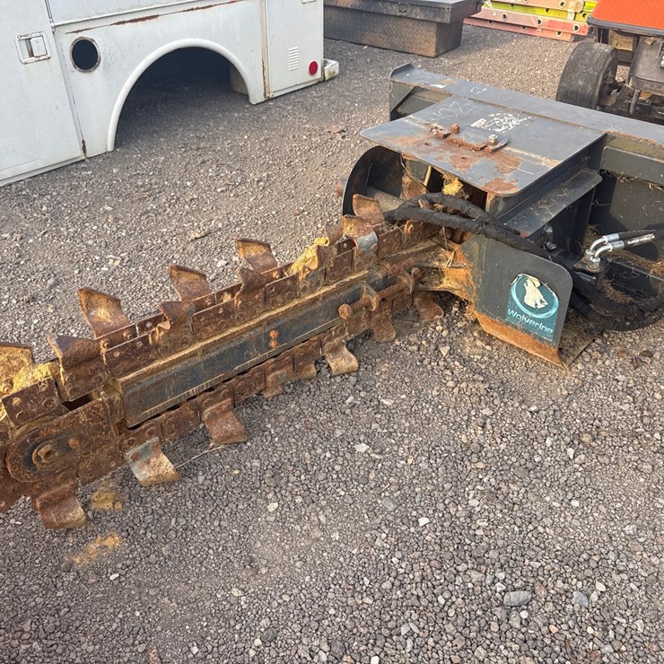 #6083 • WOLVERINE SKID STEER TRENCHER