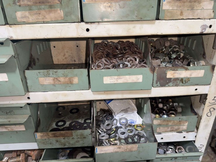 large-hardware-organizer-full-of-hardware,-sizes:-1/4"-to-1-1/2",-nuts,-bolts,-washers-all-kinds-of-sizes,-9ft-w-x-7ft-t-image-9
