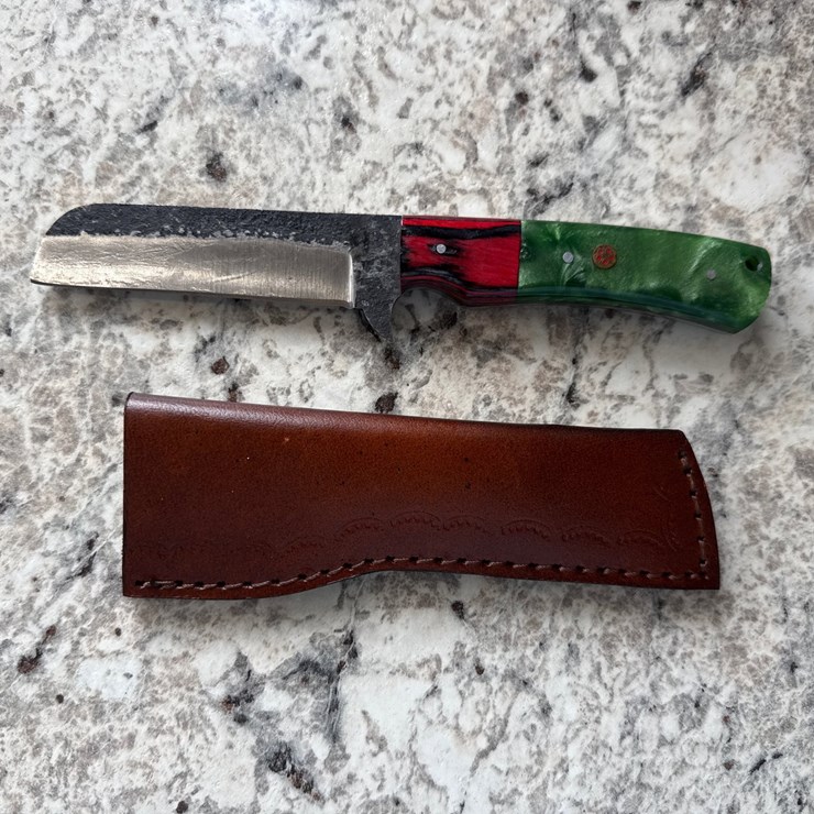 #1507 • Custom Damascus Blade Knife