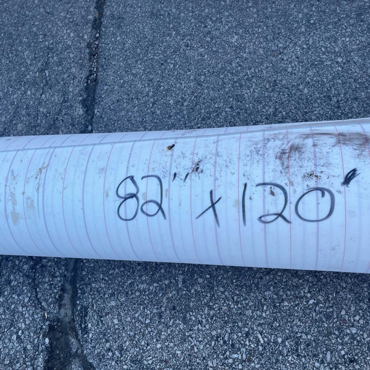 #4070 • 82" x 120' Roll of Mill Felt (04)