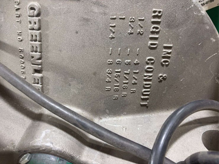 greenline-555-electric-conduit-bender,-portable-motorized,-with-set-of-benders,-1/2'',-3/4'',-1'',-1-1/4''-and-2''-image-6