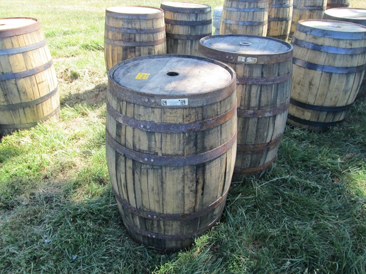 #50190-•-lot-of-(2)-whisky-barrels-inv#50190-image-1