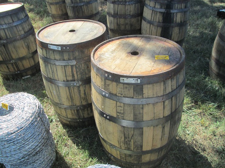 #50195-•-lot-of-(2)-whisky-barrels-inv#50195-image-2
