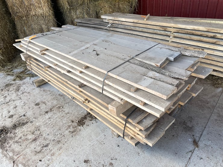 #1650-•-bundle-of-thought-to-be-ash-boards-image-1