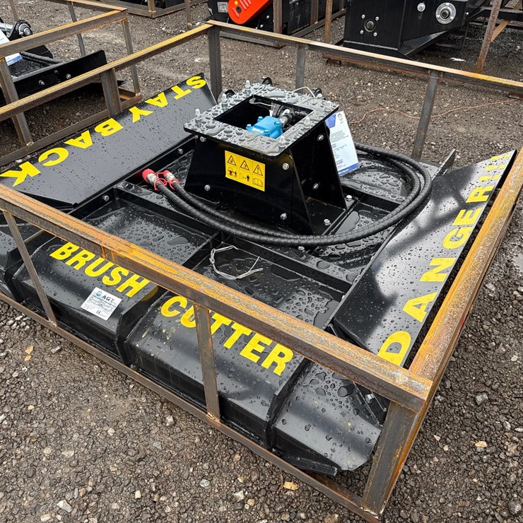 #6027 • AGT 48" EXCAVATOR ROTARY CUTTER