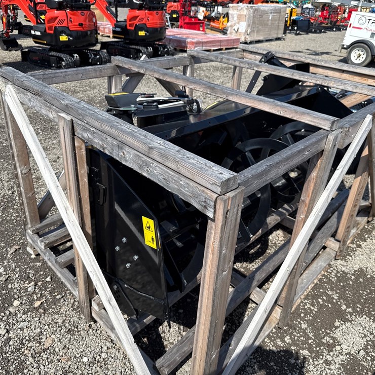 #2050 • BLUE DIAMOND 78" SKID STEER SNOW BLOWER