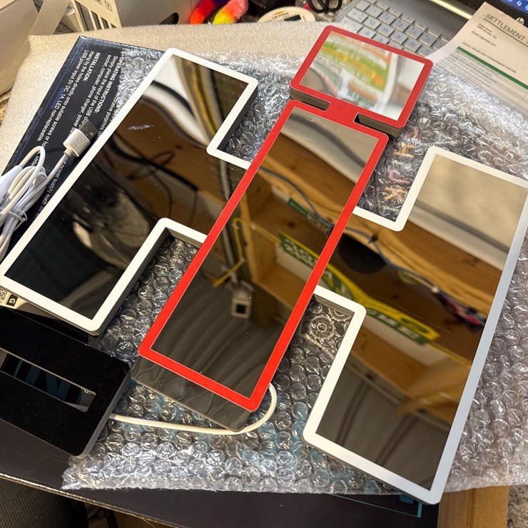 #1495 • LED/mirrored sign