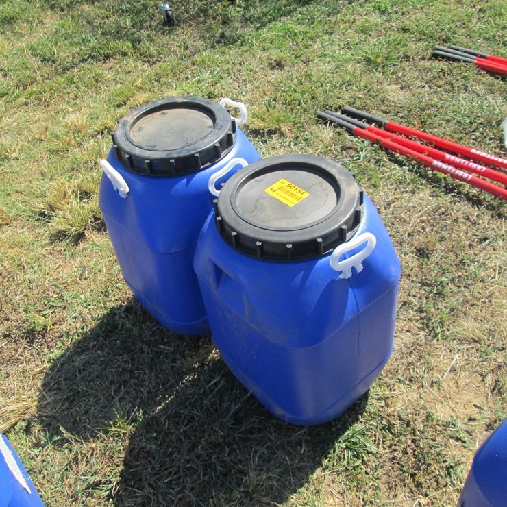#50151 • Lot of (2) Jugs w/Lids INV#50151