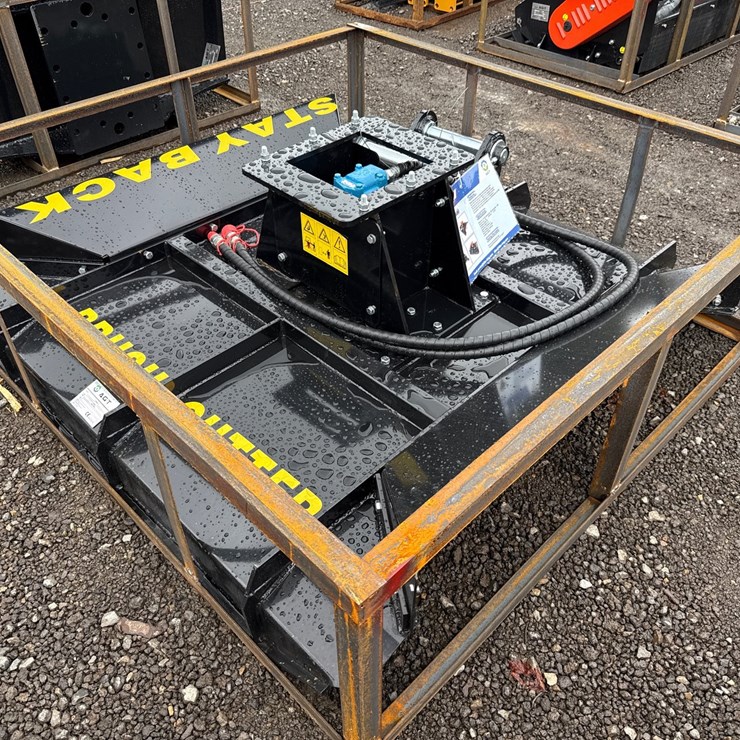 #6028 • AGT 48" EXCAVATOR ROTARY CUTTER