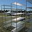 #50141-•-unused-4'-wide-x-18"-deep-x-76"-tall-silver-metal-rolling-shelf---6-high-inv#50141-image-2