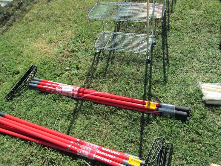 #50161-•-lot-of-(6)-unused-craftsman-metal-teeth-rakes-inv#50161-image-1