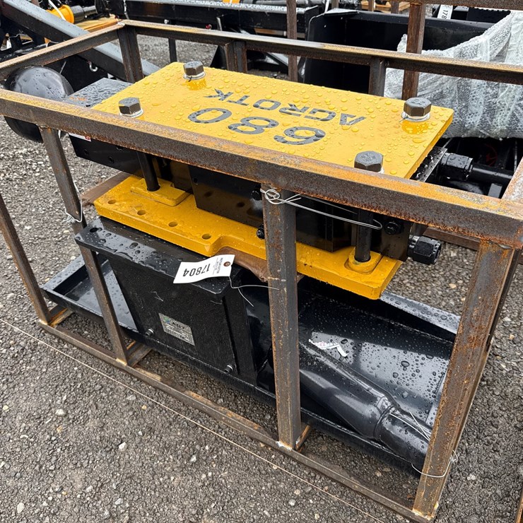 #6050 • AGROTK SKID STEER HYD POST DRIVER