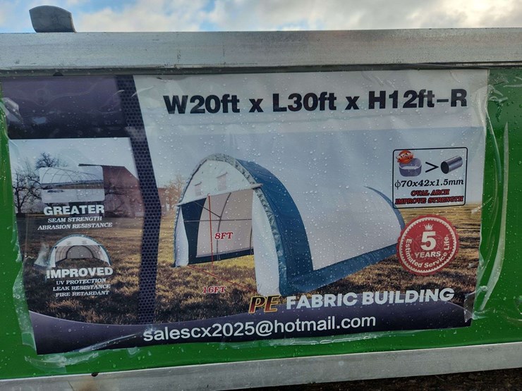 gold-mountain-single-truss-round-storage-shelter---300g-pe-(w20'xl30xh12')-image-2