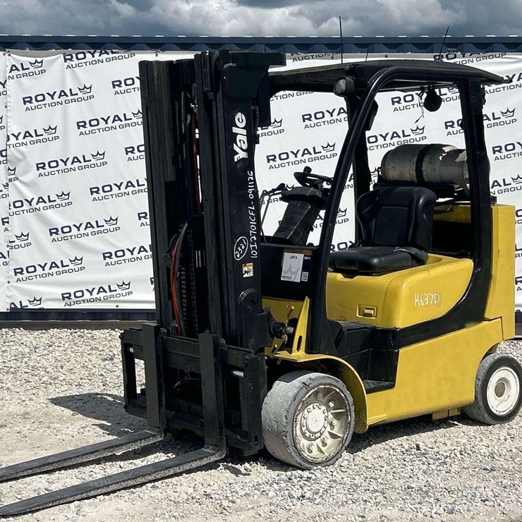 Yale GLC080 7,500lb Propane Forklift