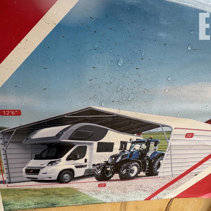 2026 SDLANCH ADLC2030FT ALL STEEL CARPORT #2
