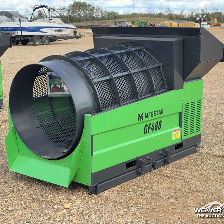 2026 MFGSTAR GF480 Rotary Drum Screen