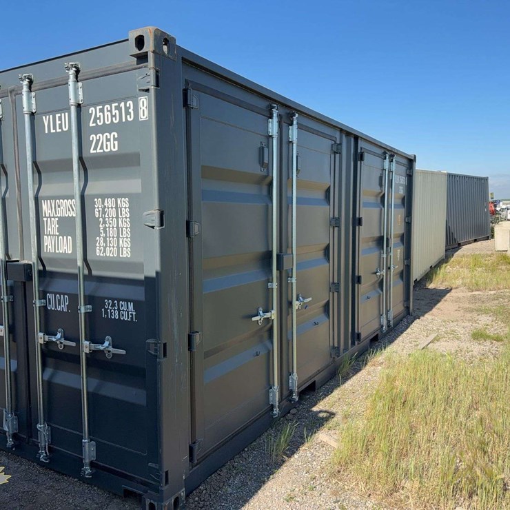 20' 3 Door Single Use Sea Container