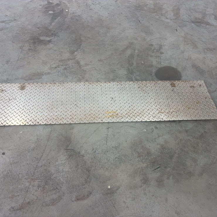 16"x72" Alum Diamond Plate