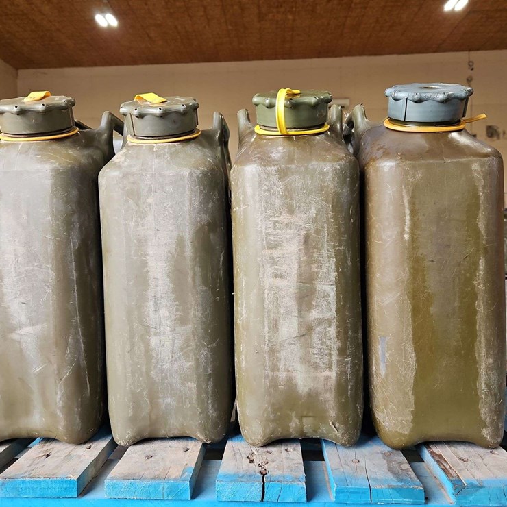 4 20L Diesel Fuel Cans