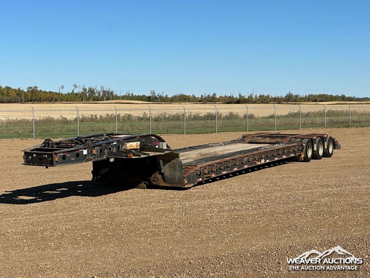 2011-stellar-24-wheel-double-drop-removable-neck-lowboy-trailer-image-1