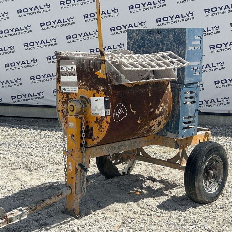 MGT Towable Concrete Mixer