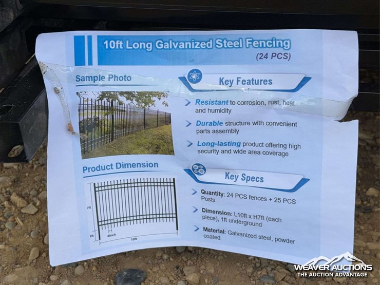qty-of-(24)-10-ft.-galvanized-steel-fence-image-9