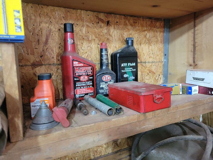 assorted-shop-supplies,-fluids,-welding-rods,-and-hand-tools-lot-image-4