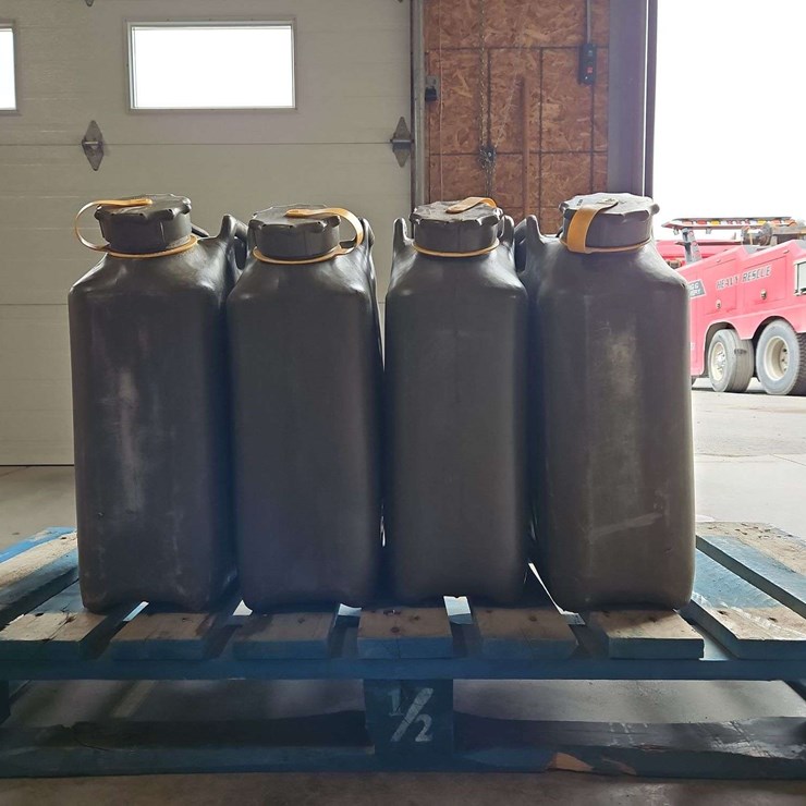 4 20L Diesel Fuel Cans
