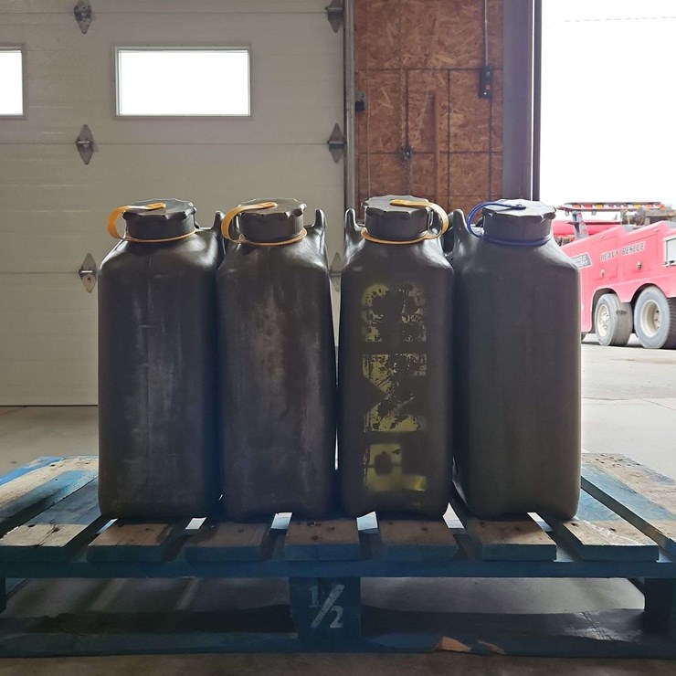 4 20L Diesel Fuel Cans