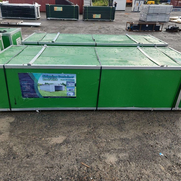 Shipping Container Roof Kit