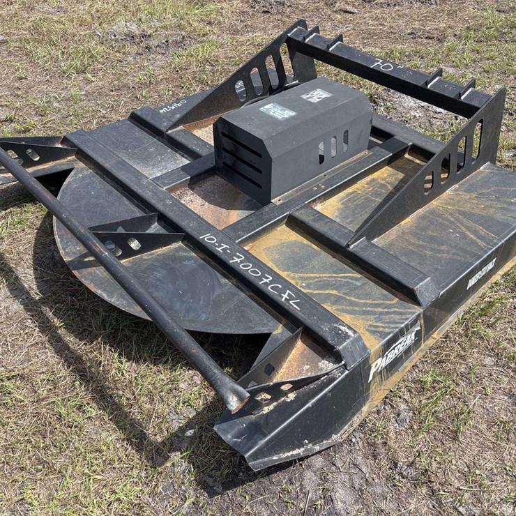 70in Hydraulic Brush Cutter Skid Steer Attachment