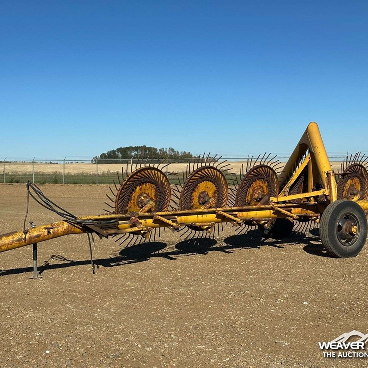 Dika WR7102 5 Wheel Root Rake