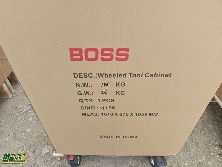 unused-boss-16-drawer-rolling-workbench-tool-box-with-peg-board-&-tools--qty-1-image-12
