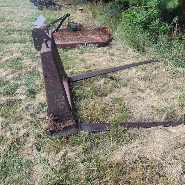 Sperry New Holland Model 380 Bale Handler Fork Attachment