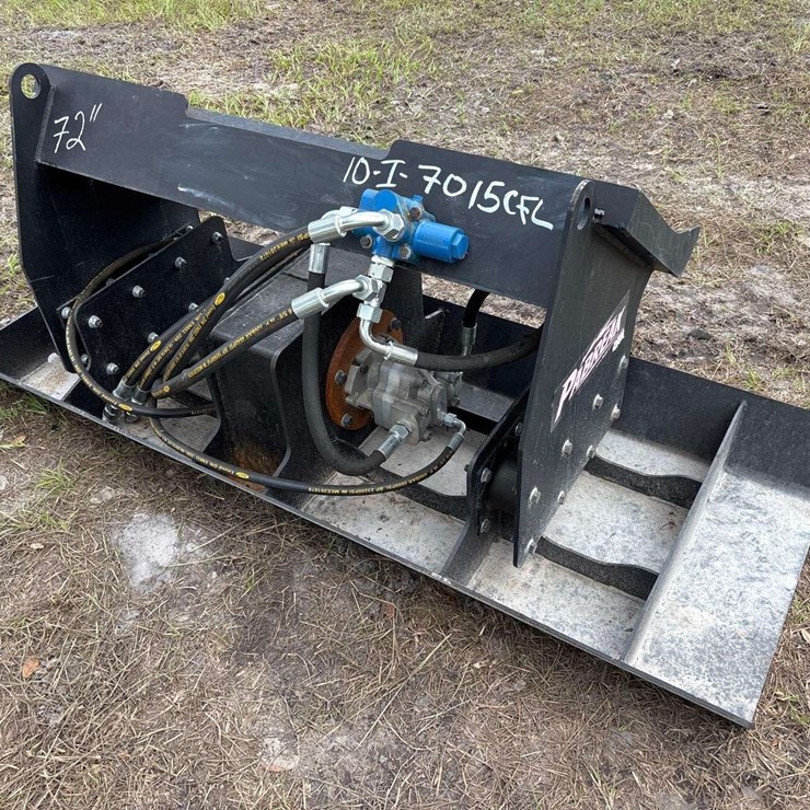 2025 Pabreak 72in Hydraulic Vibratory Compactor Skid Steer Attachment