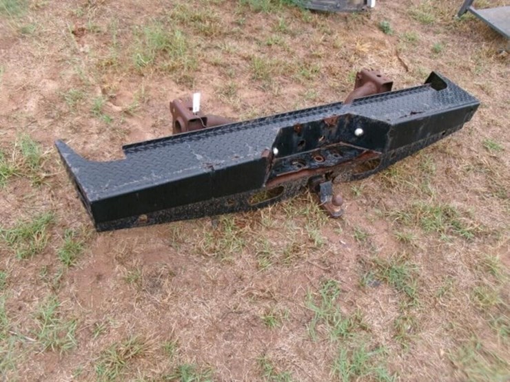 pickup-bumper,-custom-steel-rear-w/receiver-hitch-image-1