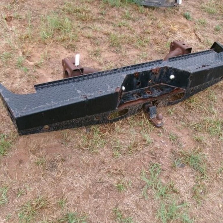 Pickup Bumper, Custom Steel Rear w/receiver hitch