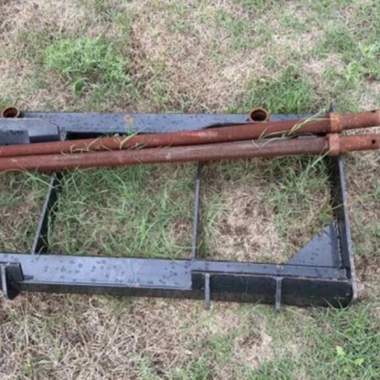 skid steer hay forks (forks are new but need attac