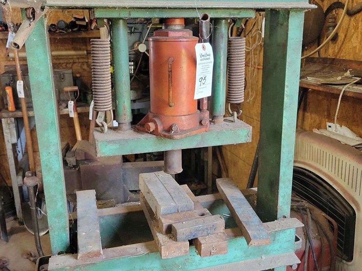 carolina-tool-&-equipment-model-cp-100-hydraulic-shop-press-image-1