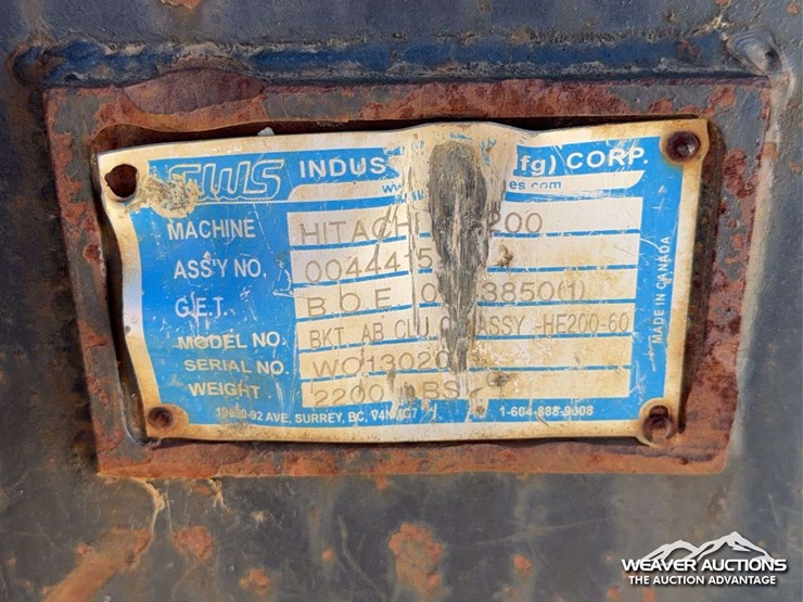 cws-56-in.-excavator-q/c-clean-out-bucket-image-5