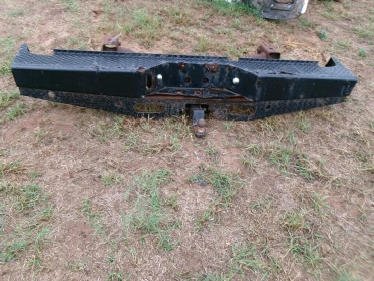 pickup-bumper,-custom-steel-rear-w/receiver-hitch-image-2