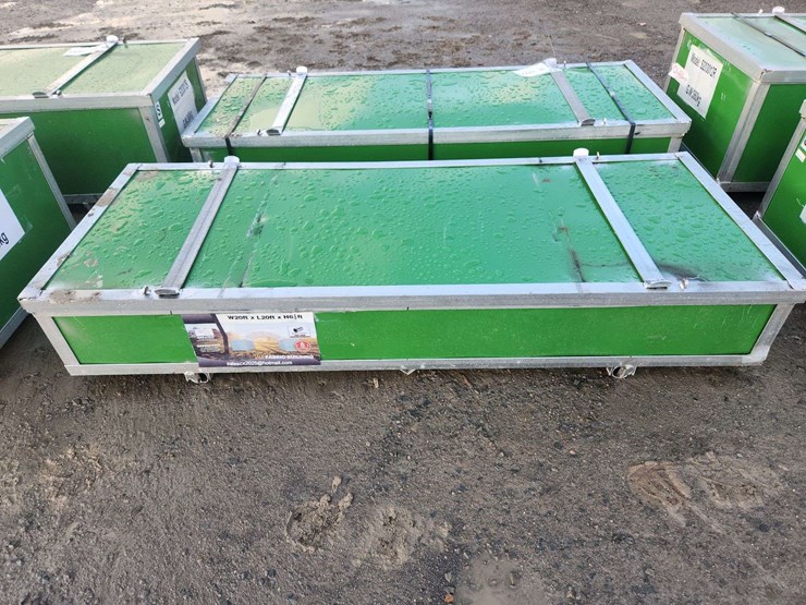 gold-mountain-single-truss-shipping-container-canopy-shelter-20'x20'x6.5'---300g-pe-image-1