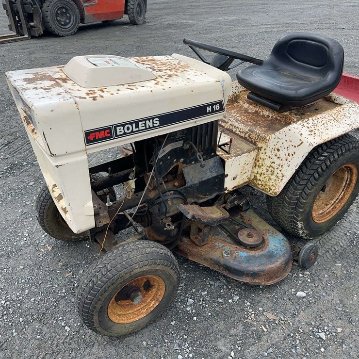 Bolens H-16 Lawn Tractor with Blower and Snow Blade- NO ENGINE