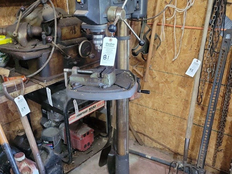 craftsman-17-inch-floor-standing-drill-press-with-1.5-hp-motor-and-visise-image-1