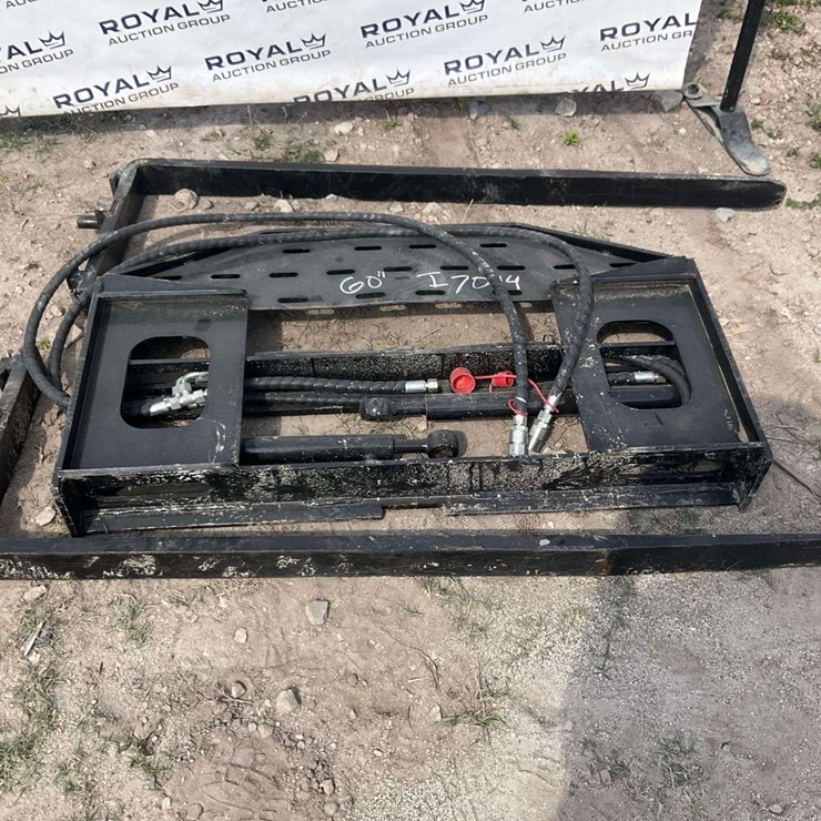 2025 Hydraulic Forks and Frame Skid Steer Attachment